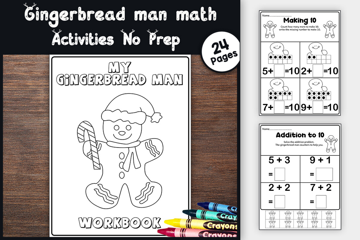 December Morning Math Activities for Kid