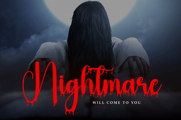 Ghost Christmas Font - Preview 4