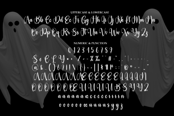 Ghost Christmas Font - Preview 6
