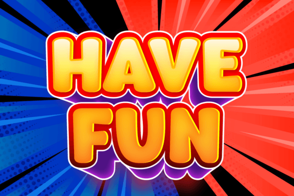 Giant Comic Font - Preview 3