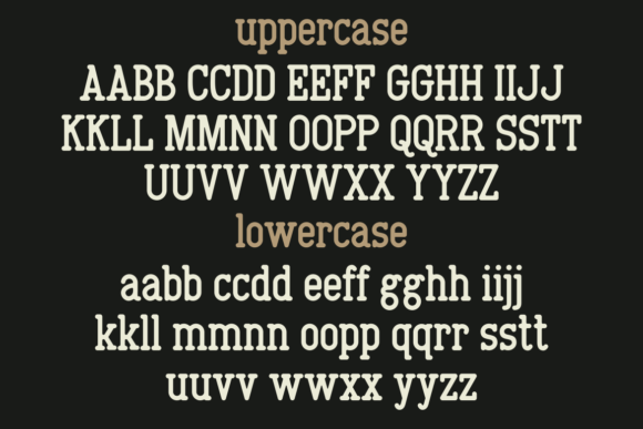 Graintype Font - Preview 3