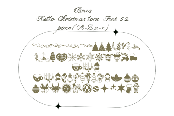 Happy Christmas Font - Preview 6