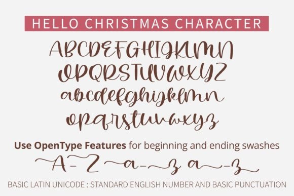Hello Christmas Font - Preview 6