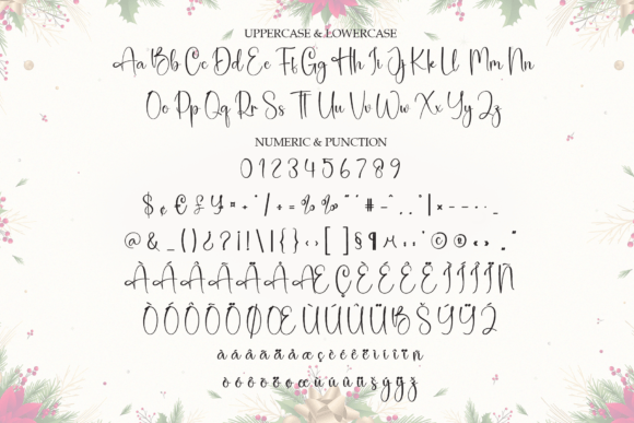 Holiday Christmas Font - Preview 6