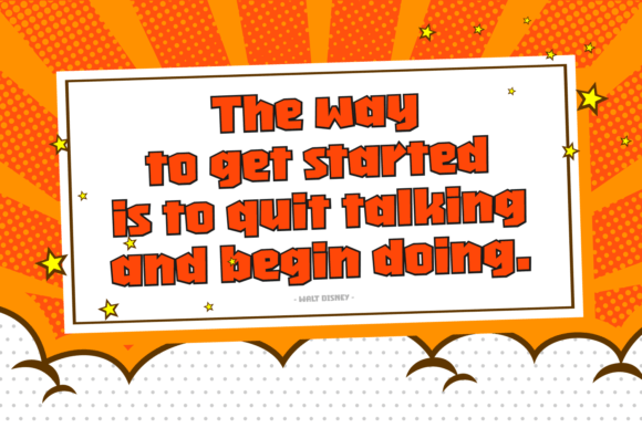 Marly Comic Font PNG with transparent background - Preview 2