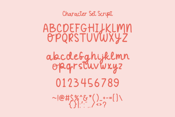 Merry Babe Font PNG with transparent background - Preview 5