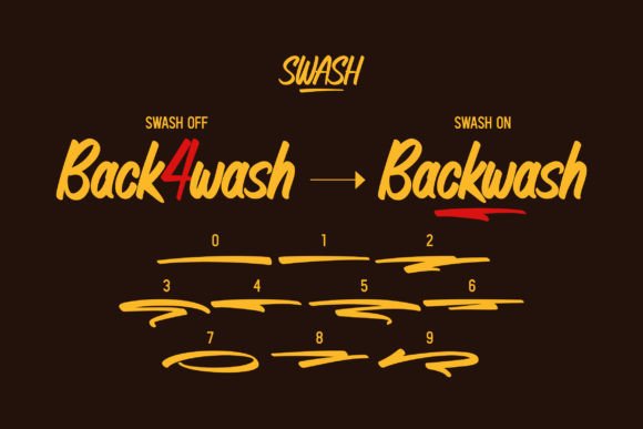 Mooncrack Font PNG with transparent background - Preview 4