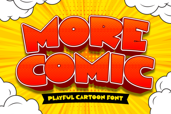 More Comic Font by Creative Fabrica Fonts · Creative Fabrica font preview