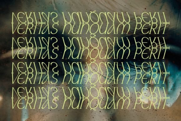 Naure Font PNG with transparent background - Preview 4