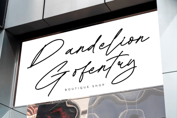 Ratherlafia Forghive Font PNG with transparent background - Preview 2