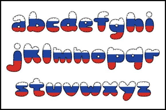 Russia Font PNG with transparent background - Preview 2