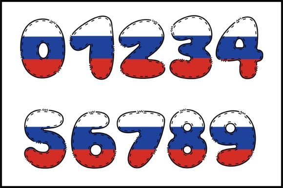 Russia Font PNG with transparent background - Preview 3