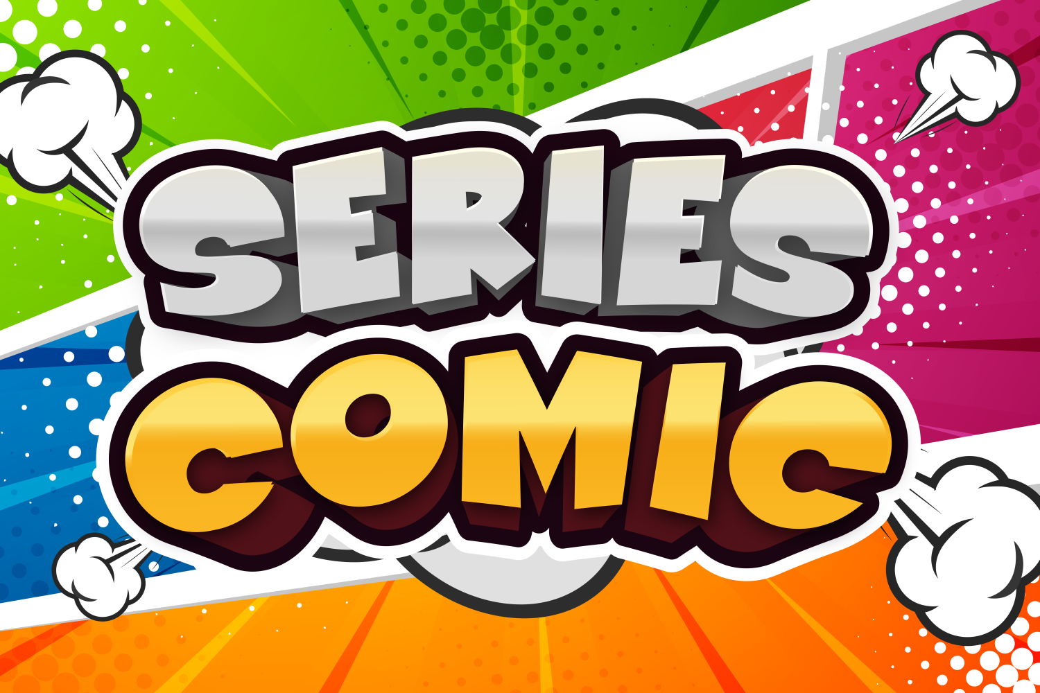 Series Comic Font by Creative Fabrica Fonts · Creative Fabrica font preview