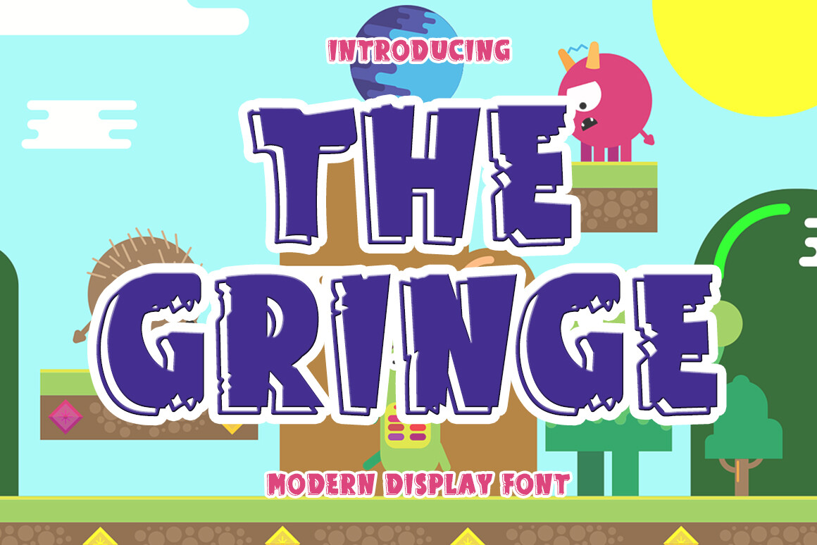 The Gringe Font by Eddygoodboy · Creative Fabrica