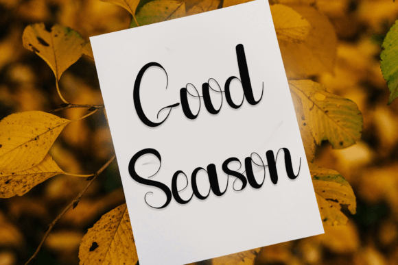 Autumn Font - Preview 1