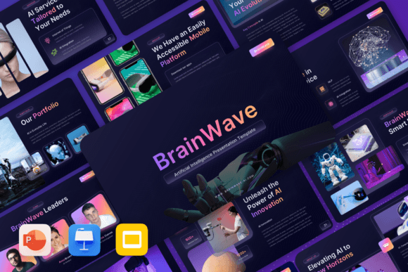 BrainWave AI Presentation Template