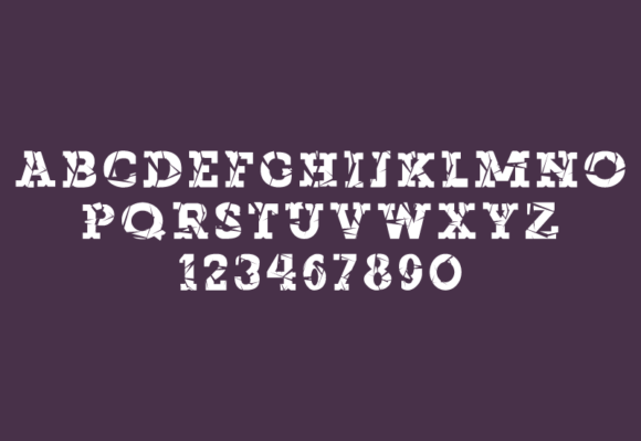 Broken Font - Preview 2