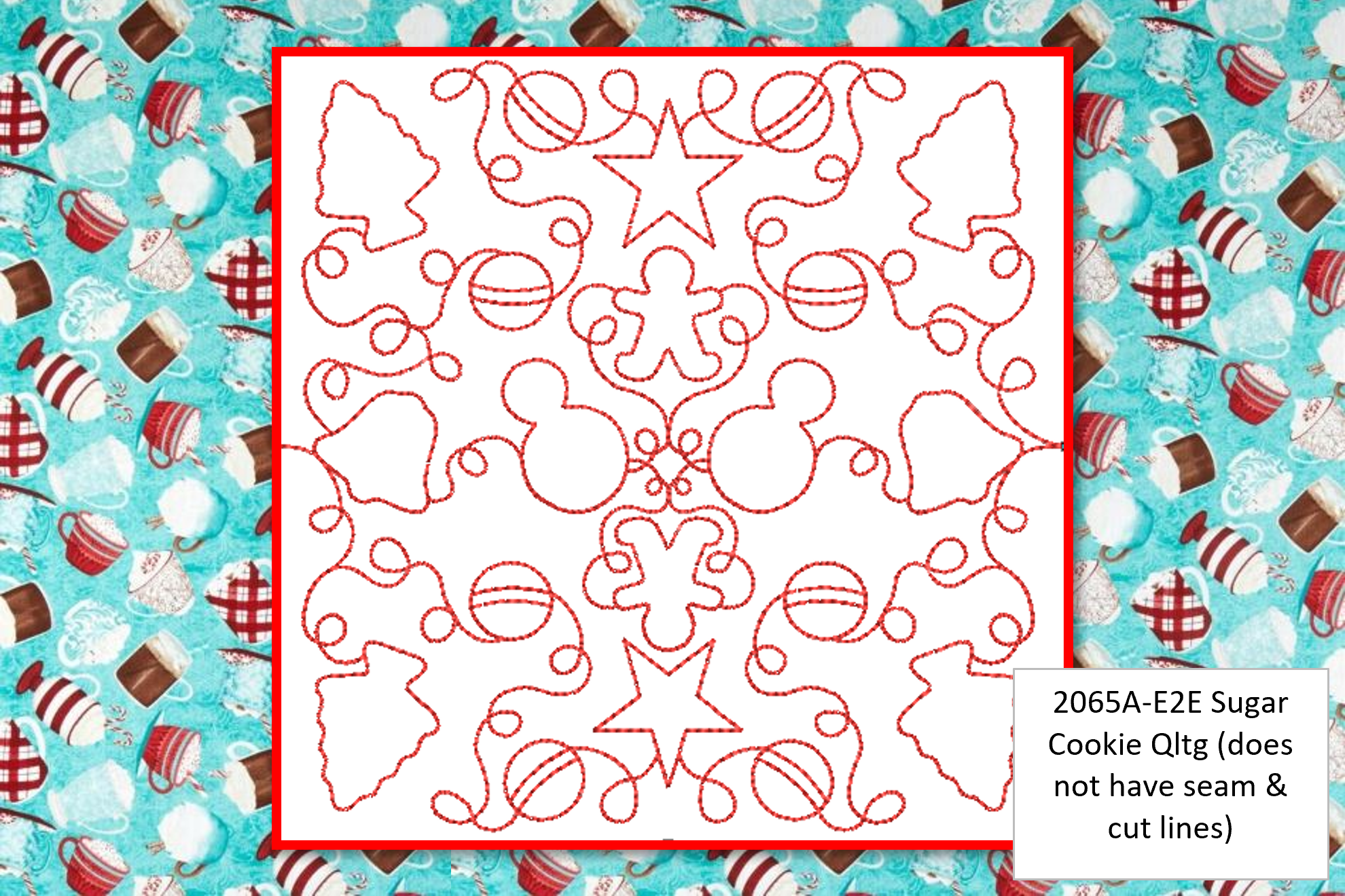 E2E Sugar Cookie Quilting