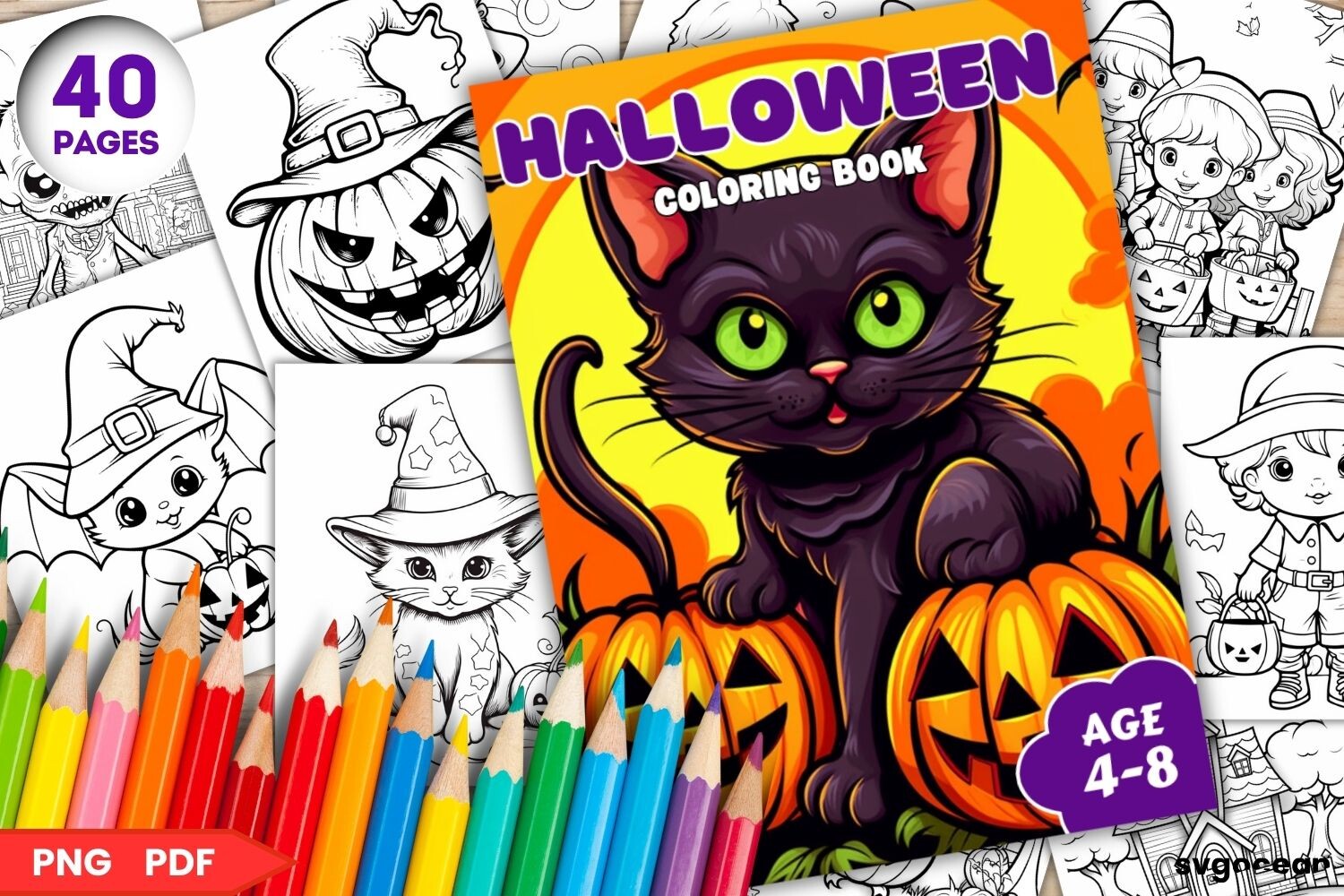 Halloween Coloring Book | Coloring Pages