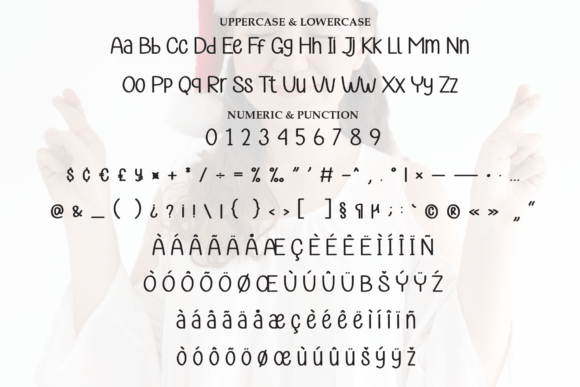 Peace Christmas Font font preview - 6