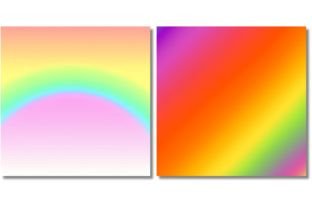 Rainbow Gradient Backgrounds Graphic by VYCstore · Creative Fabrica