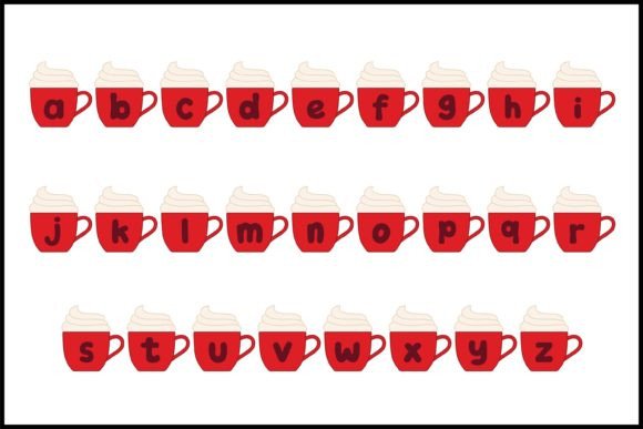 Santa Mug Font font preview - 2