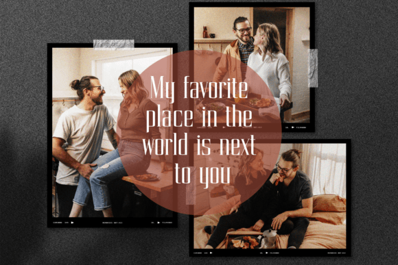 Beauty Lavany Font PNG with transparent background - Preview 3