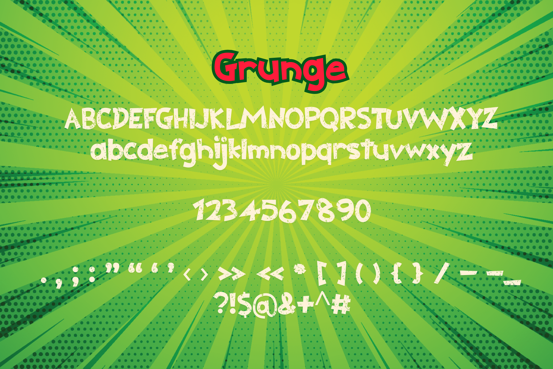 Christmas Grinch Font - photo 5
