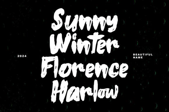 Clowed Rollnow Font PNG with transparent background - Preview 2