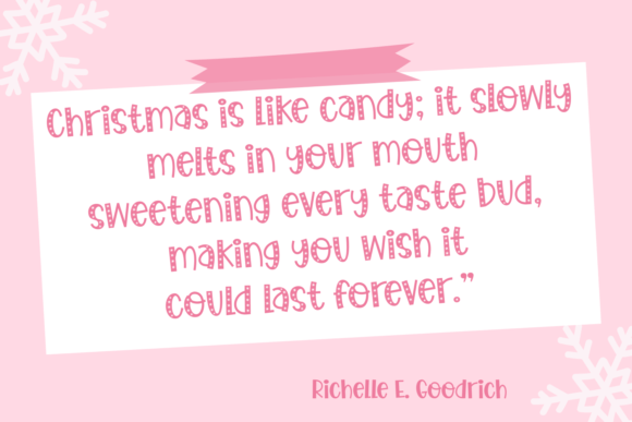 Holiday Vibes Font PNG with transparent background - Preview 1