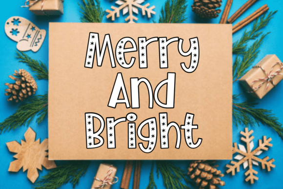 Holiday Vibes Font PNG with transparent background - Preview 3