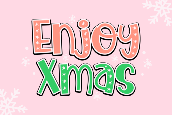 Holiday Vibes Font PNG with transparent background - Preview 4
