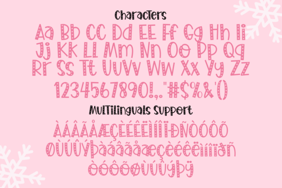 Holiday Vibes Font PNG with transparent background - Preview 6
