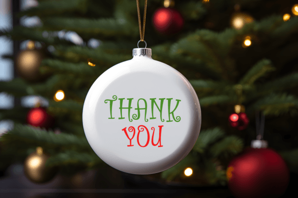 Luxury Christmas Font PNG with transparent background - Preview 6