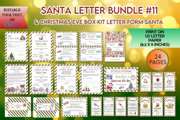 Santa Letter Bundle & Christmas Eve Box