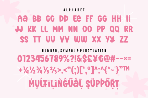 Skylight Candy Font PNG with transparent background - Preview 5