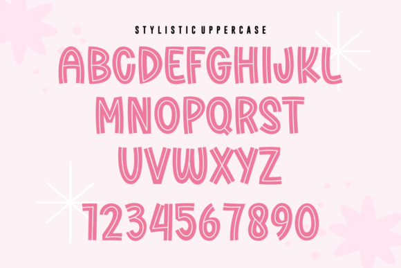 Skylight Candy Font PNG with transparent background - Preview 6