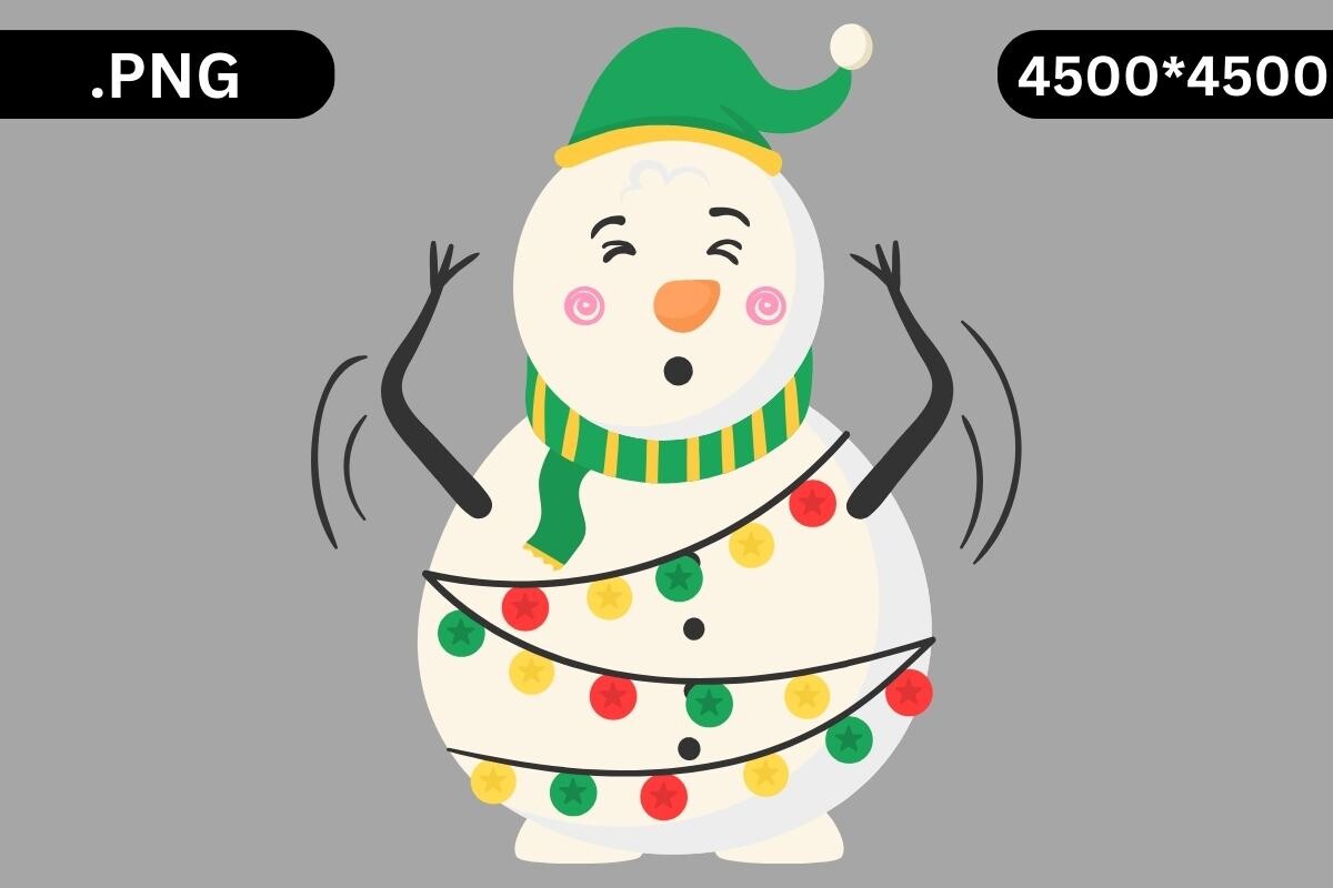Snowman Graphic by NyDesign · Creative Fabrica