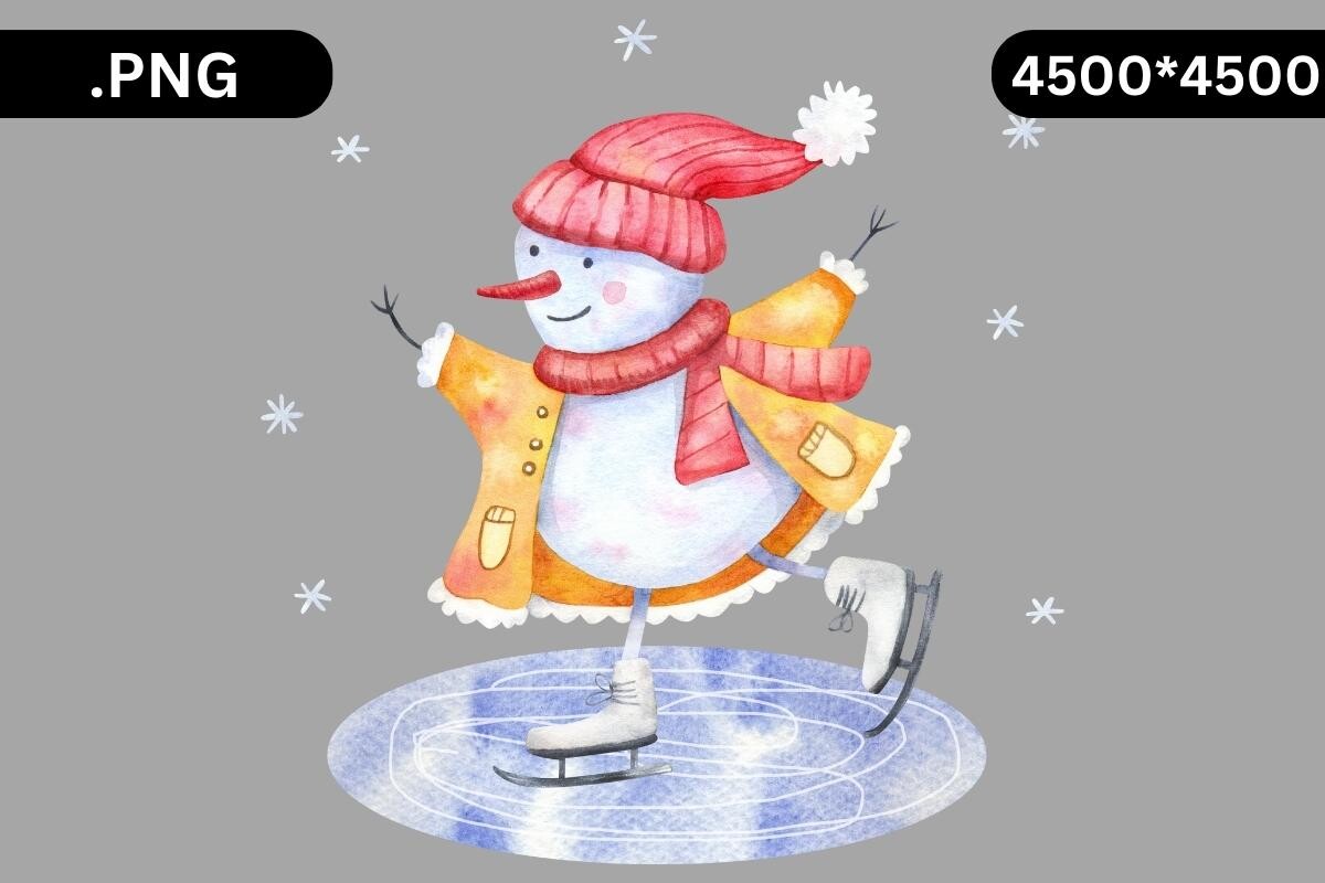 Snowman Graphic by NyDesign · Creative Fabrica