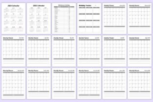 Ultimate Planner Sheets Bundle Canva Graphic by Mustafiz · Creative Fabrica