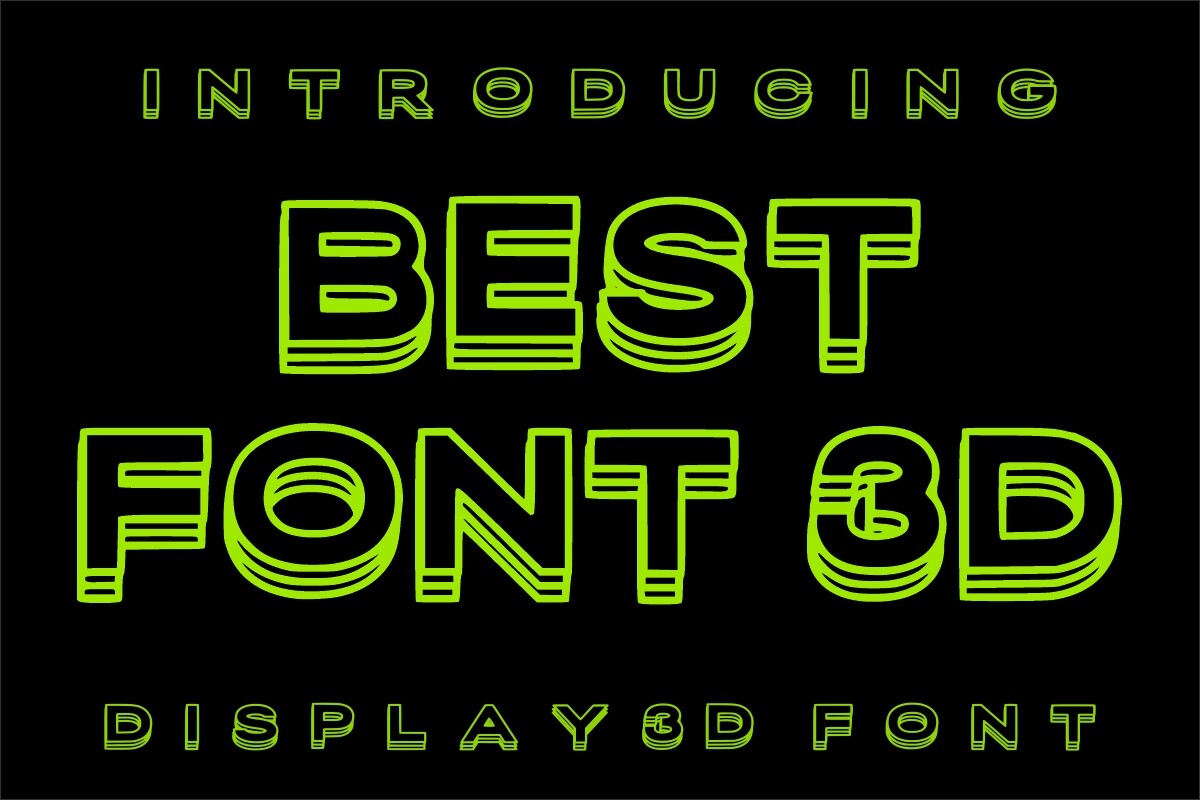 18 Best 3D Fonts for Logos, Posters and Bold Headlines in 2026
