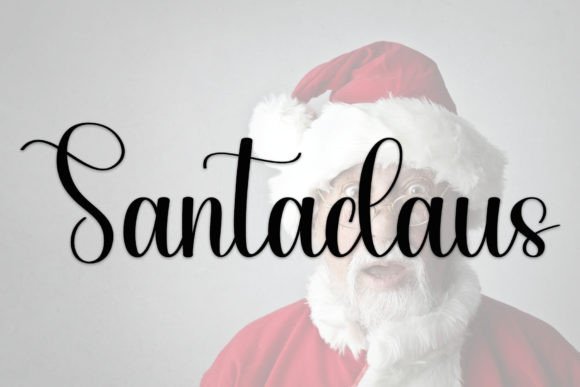Christmas Chocolate Font - Preview 1