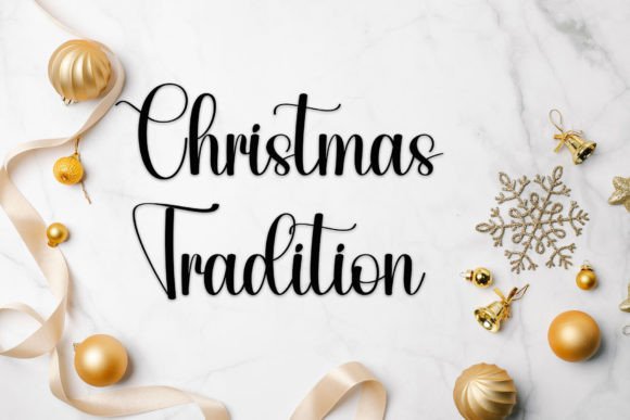 Christmas Chocolate Font - Preview 2