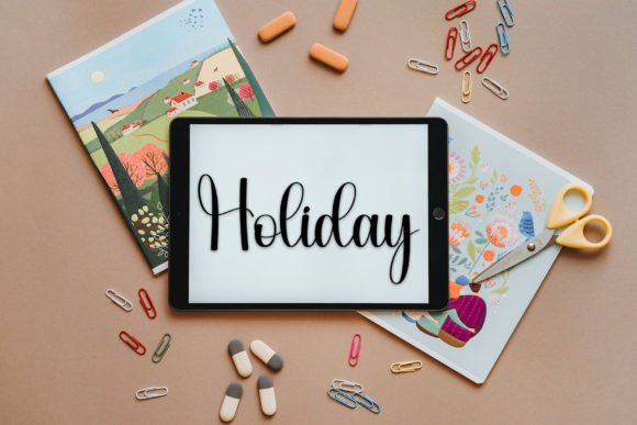 Christmas Chocolate Font - Preview 5