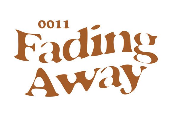Fading Away Font - Preview 3