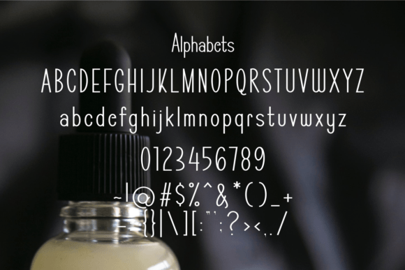 Agipare Font - Preview 1
