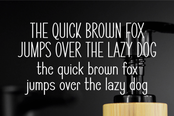 Agipare Font - Preview 3