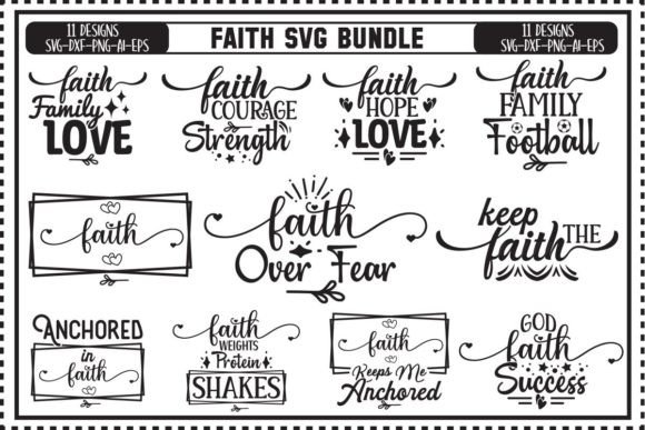 Faith SVG Bundle