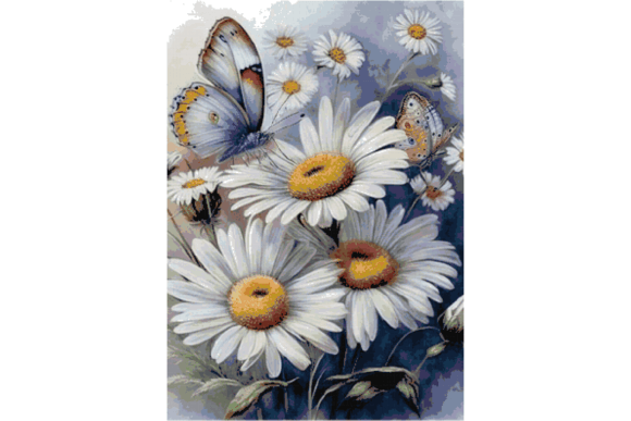 Flowers Counted Cross Stitch Patterns