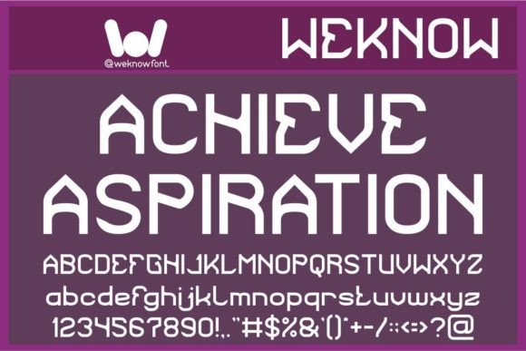 Amazing Structure Font - Preview 3
